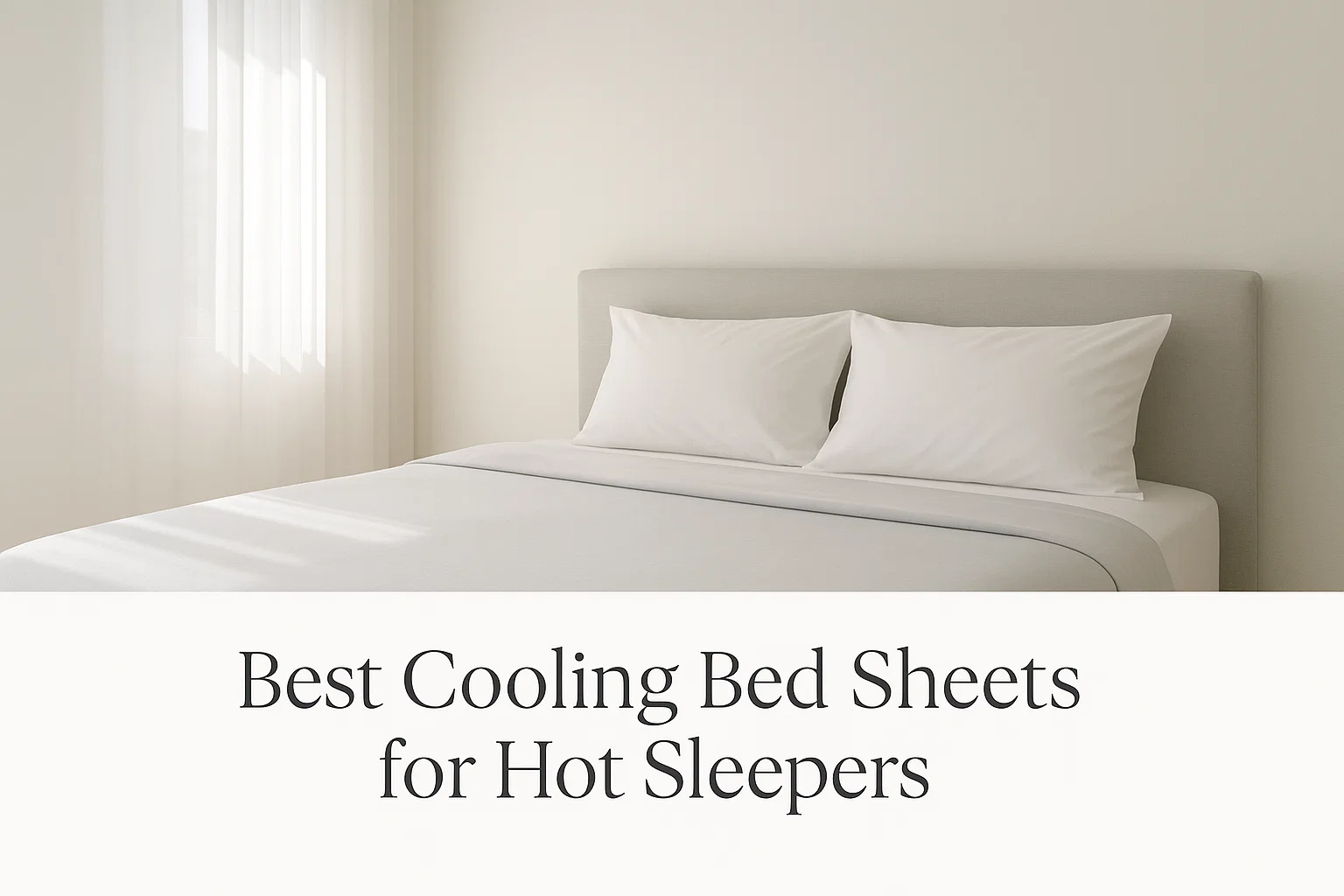 Best Cooling Bed Sheets for Hot Sleepers (2025 Guide)